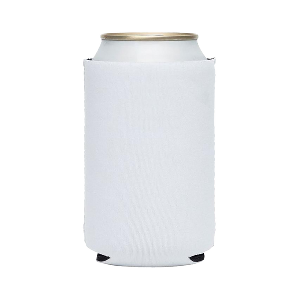 White Sublimatable 12 oz. Can Beverage Holder