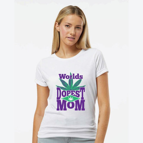 "Worlds Dopest Mom" Sublimated T-Shirt