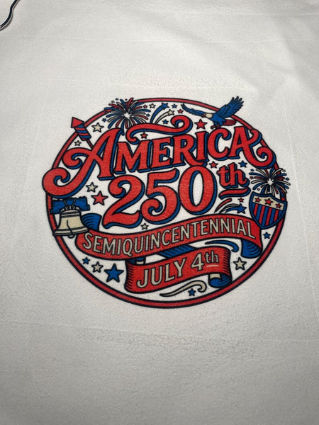 Premium America 250th Golf Towel With Ring / Red version / Cream Version