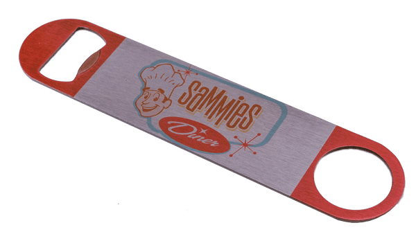 Bartender Style Stainless Steel Bottle Opener
