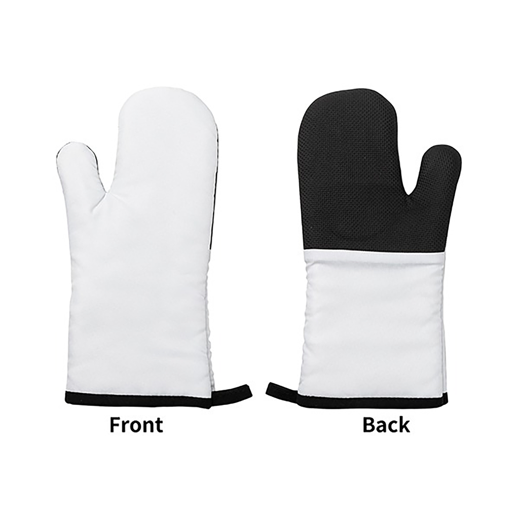 Oven Mitt with Black Detail