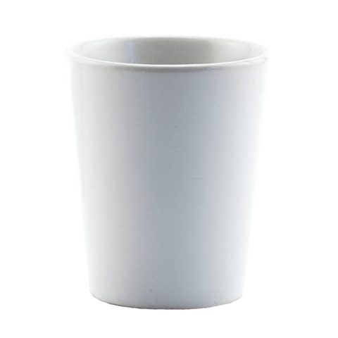 Rhinocoat White 2oz Shot Glass