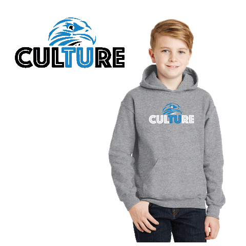 TU_ Spiritwear YOUTH Hooded Sweatshirt 18500B