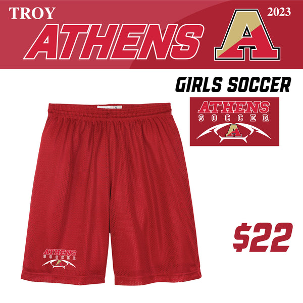 Troy Athens Soccer 2023 Sport-Tek Mens Shorts