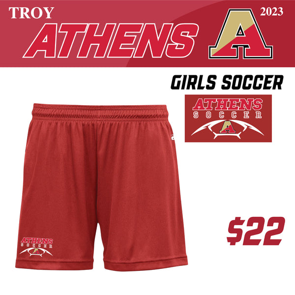 Troy Athens Soccer 2023 Badger Women's Shorts