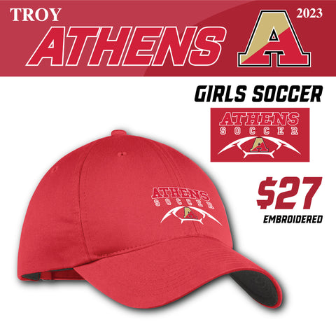 Troy Athens Soccer 2023 Nike Unstructured Twill Cap