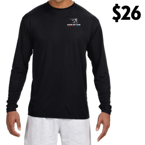 Fenton Ski Team A4 Black Long Sleeve