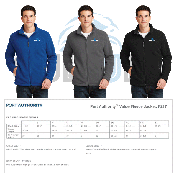 TU_ Spiritwear MENS Fleece Jacket F217