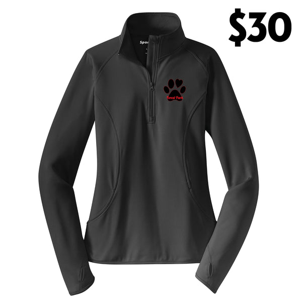 Forest Park Ladies Sport-Wick® Stretch 1/2-Zip Pullover - 3 Color Options Available