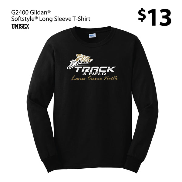 LCN Track & Field G2400 Gildan Softstyle Long Sleeve T-Shirt