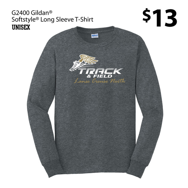 LCN Track & Field G2400 Gildan Softstyle Long Sleeve T-Shirt