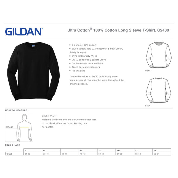 LCN Track & Field G2400 Gildan Softstyle Long Sleeve T-Shirt