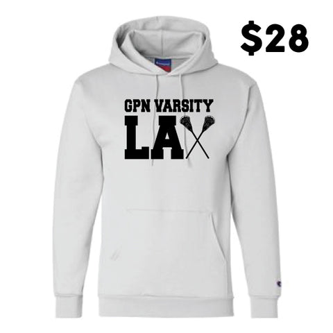 GPN Girls Varsity Lacrosse Champion Double Dry Eco Hooded Sweatshirt