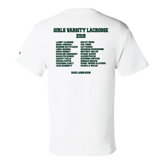 Grosse Pointe North Girls Lacrosse Champion Short Sleeve T-Shirt