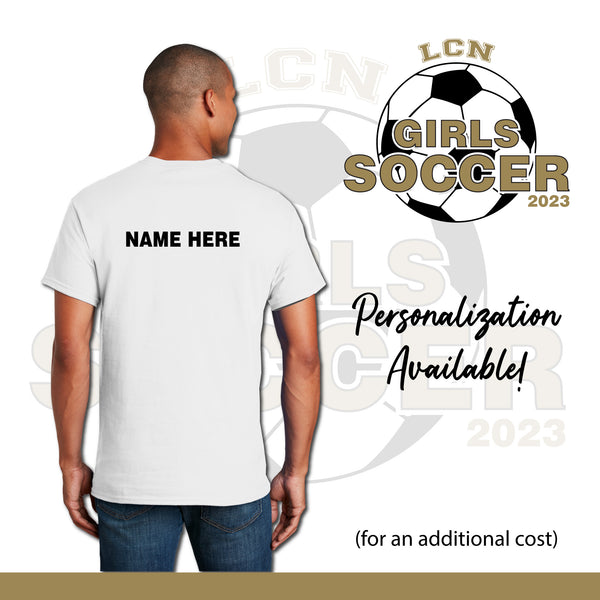 LCN Girls SOCCER Fan T-shirt 2023 WHITE