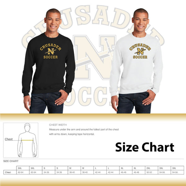 LCN "Crusader Soccer" Crewneck Sweatshirt / 18000