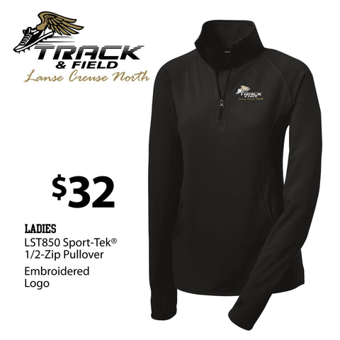 LCN Track & Field LST850 LADIES Sport-Tek 1/2-Zip Pullover