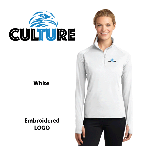 TU_ Spiritwear Womens 1/2-Zip Pullover LST850