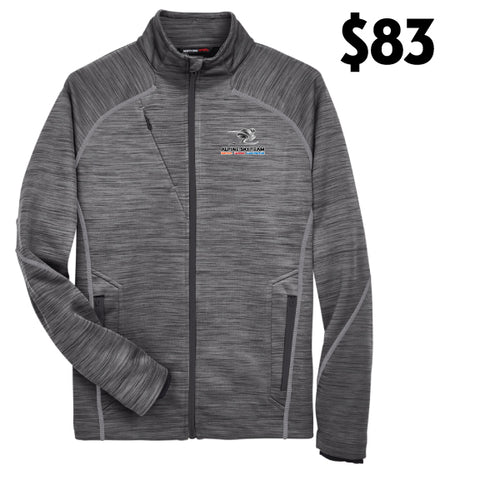 Fenton Ski Team North End Flux Melange Bonded Fleece Jacket