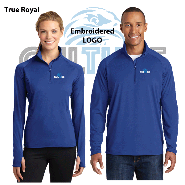 TU_ Spiritwear Womens 1/2-Zip Pullover LST850