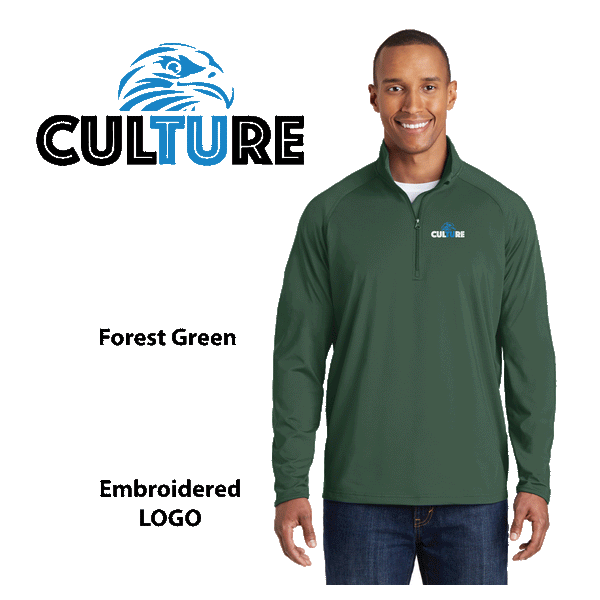 TU_ Spiritwear Mens 1/2-Zip Pullover ST850