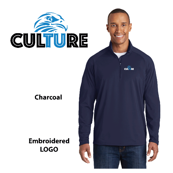 TU_ Spiritwear Mens 1/2-Zip Pullover ST850