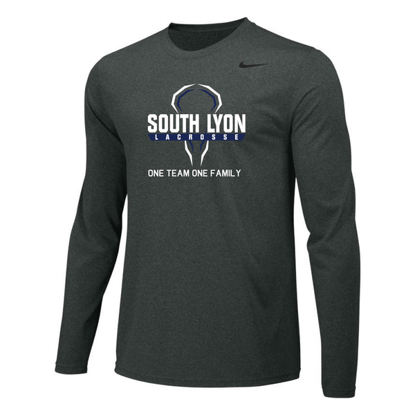 South Lyon One Team One Family Nike Team Legend Long Sleeve Crew