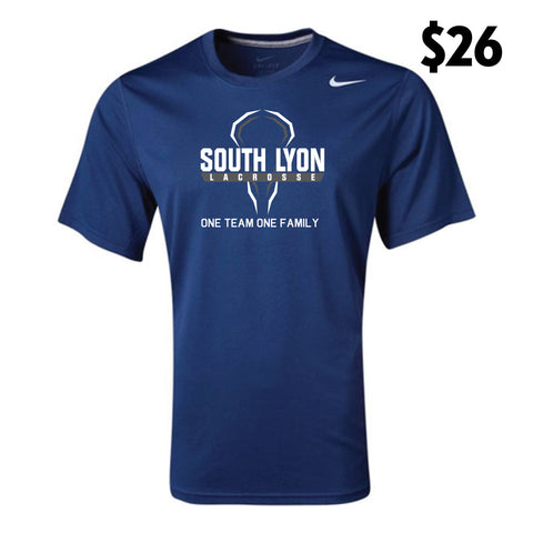 South Lyon One Team One Family Nike Team Legend Short Sleeve Crew