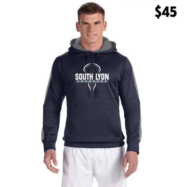 South Lyon Champion Adult 5.4oz Performance Fleece Pullover Hood