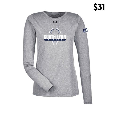 South Lyon Under Armour Ladies' Long Sleeve Locker T-Shirt 2.0