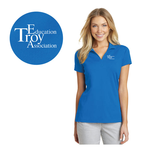 Troy Education Assoc. Port Authority Rapid Dry Mesh Polo L573