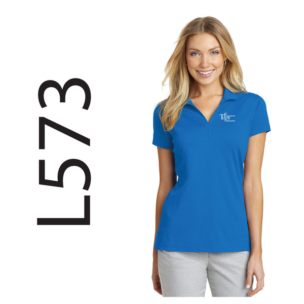 Troy Education Assoc. Port Authority Rapid Dry Mesh Polo L573