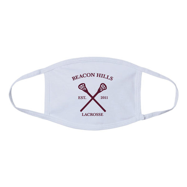 Beacon Hills Lacrosse Teen Wolf White Face Masks Made in the USA