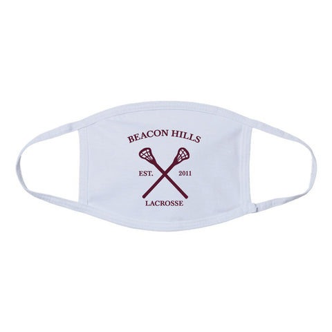 Beacon Hills Lacrosse Teen Wolf White Face Masks Made in the USA