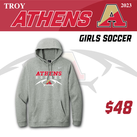 Troy Athens Soccer 2023 Nike Club Fleece Pullover