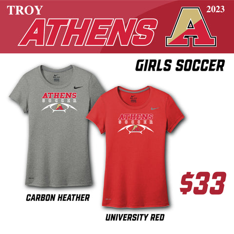 Troy Athens Soccer 2023 Nike Ladies Legend Tee