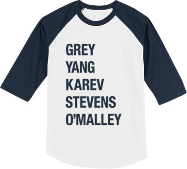 Grey Yang Karev Stevens O'Malley Raglan Shirt (More Colors)