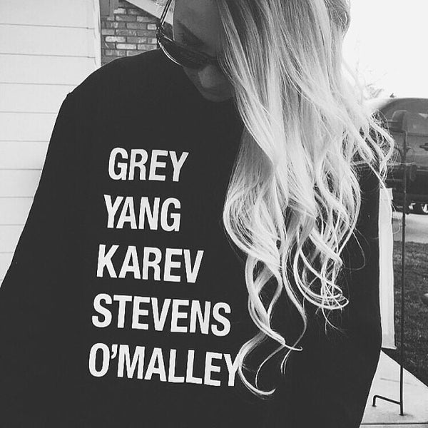Grey Yang Karev Stevens O'Malley Crewneck (More Colors)