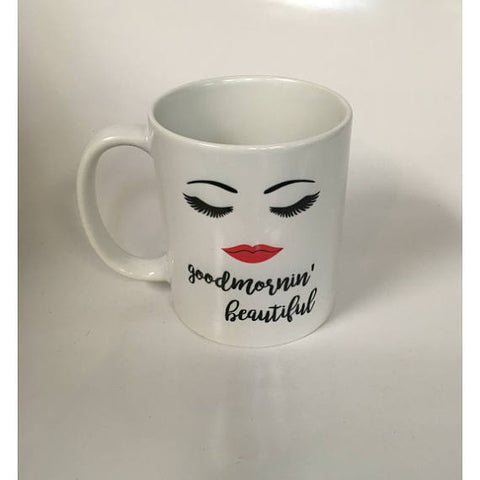 Good Mornin' Beautiful Face Coffee Mug