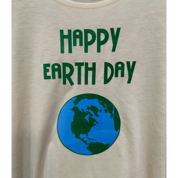 Happy Earth Day Women's Split Side Tank