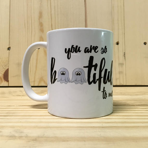 You are so BOOtiful to me 11oz Coffee Mug / HalloweenCoffee Mug / Gifts for her /Ghost / BOO Mug / Gift for her / Coffee Time / Halloween