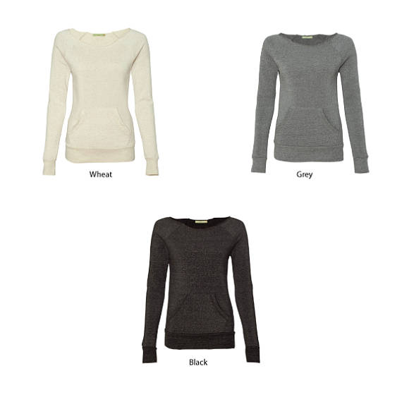 My Blood Type is Pumpkin Spice Ladies Eco-Fleece Maniac Sweatshirt