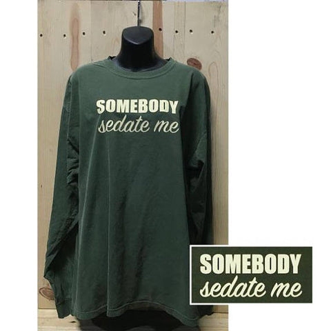 Grey's Somebody Sedate Me Comfort Colors Long Sleeve T-Shirt / Yang Beautiful Day to Save Lives Anatomy / You're My Person / Grey Yang