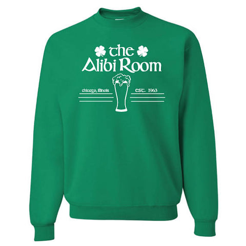 The Alibi Room Shameless Bar Drinking Crewneck Sweatshirt