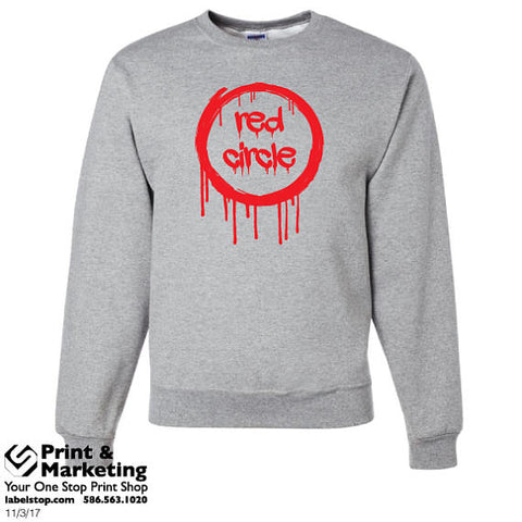 Riverdale Red Circle Unisex Crew Neck Sweatshirt