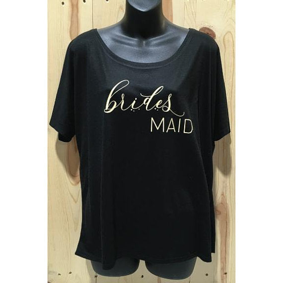 Bridesmaid Bella Canvas Women's Slouchy Tee