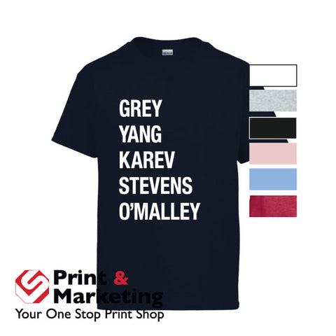 Grey Yang Karev Stevens O'Malley tee tshirt t-shirt