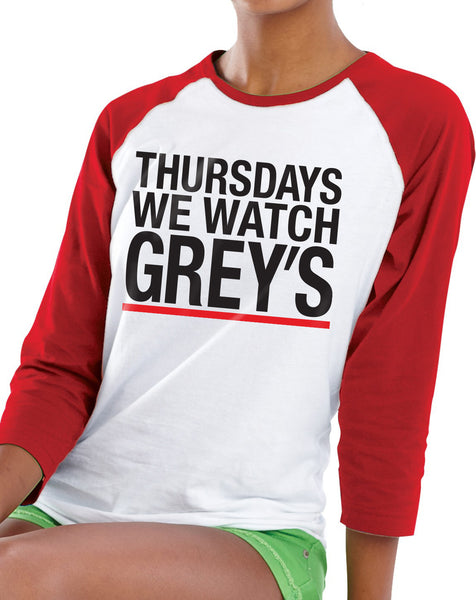 Thursdays We Watch Grey's (More Colors)