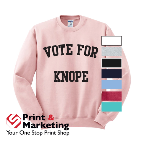 Vote For Knope Crew neck (More Colors)